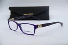 New Dolce & Gabbana Dg 3228 2677 Purple Black Gold Authentic Eyeglasses 53-16. Price: $79.90.