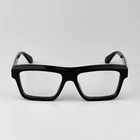 Off-white Men Eyeglasses Black Square OERJ07H Style 1000 New Authentic. Price: $191.21.