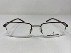 Blueprints Bp 21 Dark Brown 53-19-145 Metal Half Rim Eyeglasses Frame J763 New. Price: $40.00.
