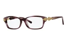 Caviar M5641 Eyeglasses Purple Gold 28 Authentic 53MM New. Price: $199.95.