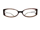 Anne Klein Brown Rectangular Oval Frame Eyeglasses AK8049 136 52 15 130 Pre-owned. Price: $54.00.