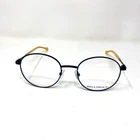 Bellinger Eyewear BOLD-4 50-19-135 C 4000 Blue Orange Round Eyeglasses PR82 New. Price: $64.00.