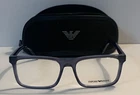 Emporio Armani Eyeglasses Frame EA3227 6054 17 145 Blue Square Full Rim New. Price: $72.32.