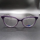 Fila Eyeglass Frames VFI148 Purple Full Rim Cat Women's 48-15-135 New. Price: $33.13.