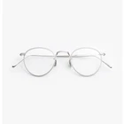 Eyevan 7285 901 Round Full Rim Metal Eyeglass Frames Silver 48-22-148 New. Price: $329.00.