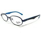 Ray-ban Young Kids Eyeglasses Frames RB1028 4000 Black Blue Round 44-15-125 New. Price: $43.19.
