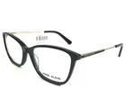 Anne Klein Eyeglasses Frames AK5080 001 Black Gold Cat Full Rim 56-16-140 New. Price: $44.99.