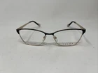 Yalea Eyewear Guler VYA004 0301 54-15-140 Black Gold Flex Hinge Eyeglasses :Y20 New. Price: $112.50.