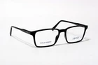 New Izod Black Rectangular Glasses Italy 2093 54 17 145 B181. Price: $115.00.
