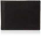 Steve Madden Men's Leather Wallet Extra Capacity One Size, Black/antique New. Price: $10.50.