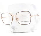 Dolce Gabbana Eyeglasses Dg 1323 1333 Red Rose Gold Logo Rim 54MM W/case New. Price: $145.00.
