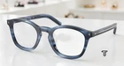 Prada C04V 26F1O1 Striped Blue Demo Lens 51 Mm Men's Eyeglasses New. Price: $244.00.