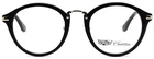 Cadillac Matte Black Acetate + Silver Metal Combination Optical Frame Italy L.e. New. Price: $29.95.