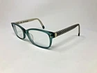 Furla Linda Eyeglasses Frame VU4909K 097A 52-16-140 Teal Crystal/white TL47 Pre-owned. Price: $41.20.