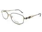 Tres Jolie Eyeglasses Frames 003 Black Light Golden Wire Rim 55-17-135 New. Price: $59.99.