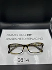 Ray-ban RB1550 3602 Brown Tortoise Kids Eyeglasses Frames Only 48-15-130 Pre-owned. Price: $16.99.