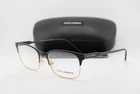 New Dolce & Gabbana 1330 1268 Black Gold Gunmetal Authentic Eyeglasses 54-19. Price: $146.78.