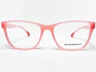 New Emporio Armani EA3090 5507 Womens Coral Square Eyeglasses Frames 54/16 140. Price: $98.99.