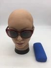 Muse Roselyn 32-000303 Eyeglasses Optical Frame 49-25-145 Clear Red Pre-owned. Price: $19.99.