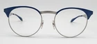 Ray-ban RB6406 3025 Blue/silver Pantos 49X18 145 Frame Only Eyeglasses New. Price: $57.96.