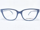 New Emporio Armani EA3081 5510 Women's Grey Cats Eyeglasses Frames 52/16 140. Price: $99.99.