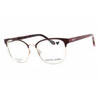 Draper James Women's Eyeglasses Merlot Metal Cat Full Rim Frame DJ5045 603 New. Price: $23.80.