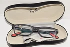Ray-ban Eyeglasses Frames Only RB5277 2077 Black Full Rim 52-17-140 Pre-owned. Price: $39.99.