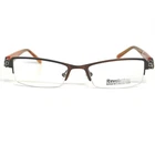 Revolution Eyewear REV648 Brown Semi Rimless Eyeglasses Frames 51-18-140 Latt New. Price: $40.16.