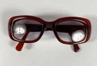 Ray-ban RB4122 735/8G Women Dark Red Rectangular Full Rim Sunglasses Frames Only Pre-owned. Price: $11.00.