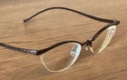 Judith Leiber Titanium JL1521 Eyeglasses Frame 49-18-140 Handmade Japan Pre-owned. Price: $40.00.