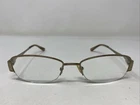 Liz Claiborne L319 68P 53-17-135 Antique Gold Half Rim Eyeglasses Frame :926 Pre-owned. Price: $24.00.