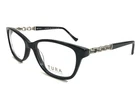 Tura Brilliance Eyeglasses Frames TE246 Blk Black Silver Crystals 52-16-135 New. Price: $199.99.