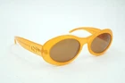 Gucci Sunglasses Eyewear 56 22 140 GG2400/N/S XD8 Oval Logo Orange 5973K Pre-owned. Price: $219.00.