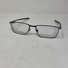 Oakley Socket 5.0 OX3217-1455 Dark Mt Silver Blue Colorshift 55-17-136 232S Pre-owned. Price: $85.99.