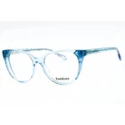 Bebe Women's Eyeglasses Blue Animal Acetate Full Rim Cat Frame BB5208 422 New. Price: $27.66.