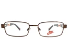 Nike Kids Eyeglasses Frames 5573 218 Walnut Orange Rectangle Wire Rim 48-16-130 New. Price: $34.93.