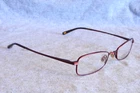 Jones New York Eyeglass Frames J108 Red 48-18-140. Price: $27.65.