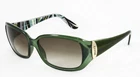 Emilio Pucci EP677S 300 Dark Green 58MM Women's Sunglasses W/ Brown Lens New. Price: $104.50.