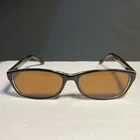 Enhance EN3875 Eyeglasses Frames Only 52-16-140 Brown Women Plastic Pre-owned. Price: $11.99.