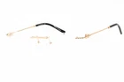 Charriol PC75098 C01 Eyeglasses Shiny Gold Frame 58MM New. Price: $131.99.