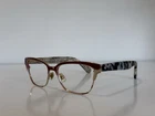Kate Spade Ladonna 0S3X Square Burgundy Havana Eyeglasses Frame 51-15-140 Pre-owned. Price: $29.99.