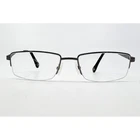 Champion Eyeglasses Mens Black Semi Rimless Rectangular CU1003 C01 54-18-140 Pre-owned. Price: $31.99.