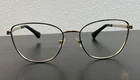 Ralph Lauren Eyeglasses Frames Only, 6046 9391, 53-17-140, Black/gold Pre-owned. Price: $27.00.