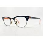 Ray-ban Rb 2156 1012 51 2N Black Orange Clubmaster Sunglasses Frames Men Pre-owned. Price: $47.99.