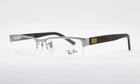 Ray Ban Rb 6182 Eyeglasses Frame Half Rim Nos Eyewear 53-17-140 Made In Italy Nuovo. Price: $98.86.