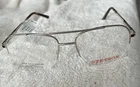New Stetson XL31 Zyloware 59-18-150 Gold Metal Eyewear Frames Demo Wide Fit. Price: $31.46.