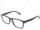Emporio Armani EA3089 5042 Rectangle Matte Black Men Eyeglasses Frames 56-18-145 New. Price: $79.95.