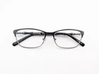 Karen Kane Eyeglasses, Frames Only, Coconut, 52-15-135, Metal/plastic, Black Pre-owned. Price: $39.99.