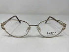 Legacy Wm 5010 Yg 52-17-130 Yellow Gold Metal Full Rim Eyeglasses Frame +B58 New. Price: $46.75.