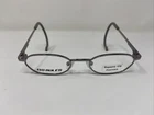 No Rules Eyeglasses Frames 12 44-17-130 Silver Full Rim I582 New. Price: $23.60.